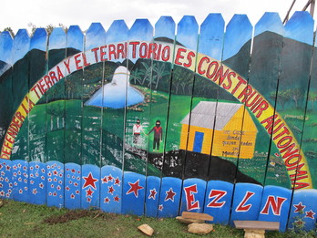 Askapenaren brigada feminista Txiapasen.