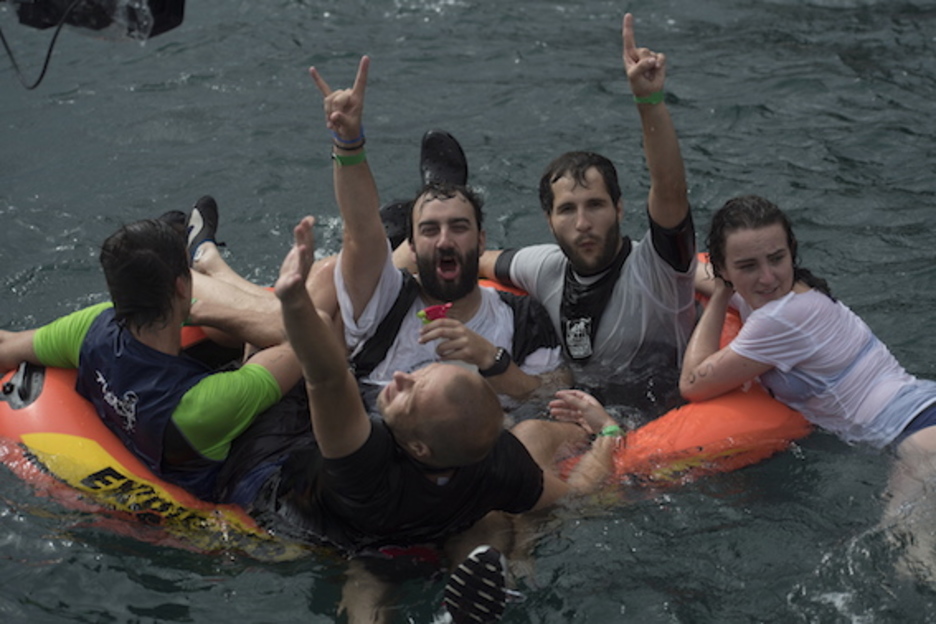 El abordaje se ha desarrollado en un magnífico ambiente. (Juan Carlos RUIZ/FOKU) El abordaje se ha desarrollado en un magnífico ambiente. (Juan Carlos RUIZ/FOKU)