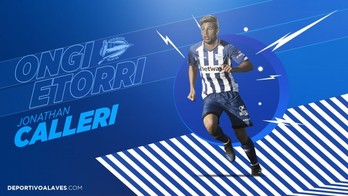 Jonathan Calleri, nuevo jugador del Alavés.