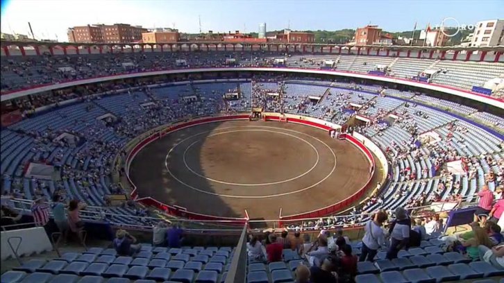 Plaza de toros de Vista Alegre en una imagen colgada en las redes sociales por la cuenta @toristafrancés.