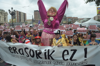 Concentración contra las agresiones sexistas. (FOKU)