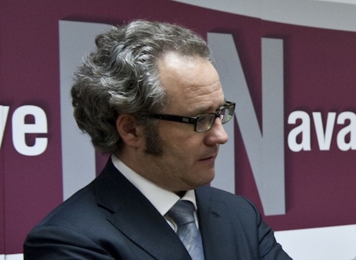 Pérez-Nievas será el candidato de Ciudadanos en las elecciones al Parlamento navarro. (Jagoba MANTEROLA/FOKU)