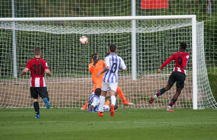 Williams ha marcado el primer gol del Athletic, que ha llevado el empate al marcador. (ATHLETIC)