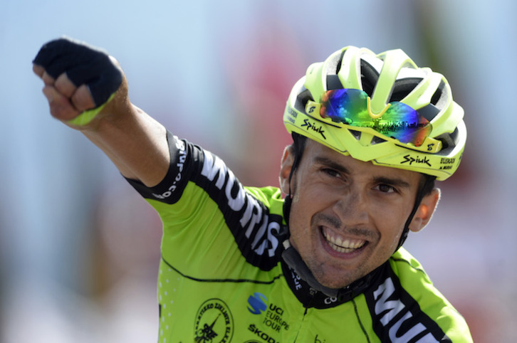 Óscar Rodríguez logró una gran victoria para Euskadi Murias en la edición del año pasado. (Miguel RIOPA/AFP)