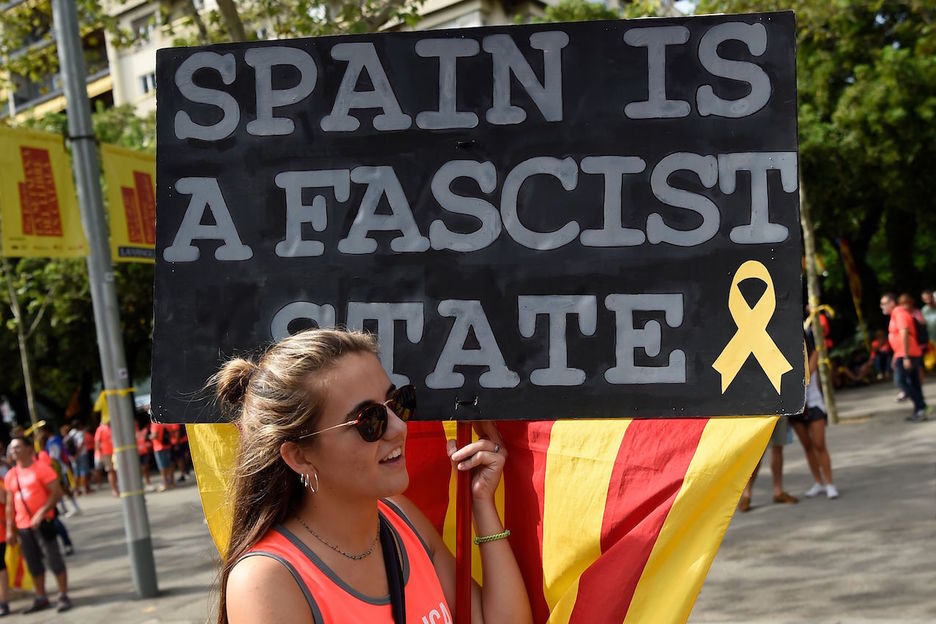 «España es un Estado fascista». (Josep LAGO/AFP)