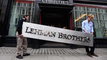 El canbo de inversión Lehman Brothers quebró el 15 de septiembre del año 2008