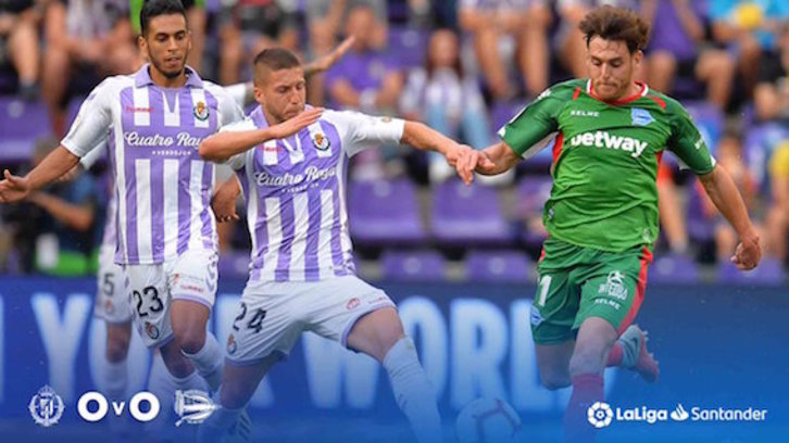 Ibai Gomez izan da neurketako golegilea. (@Alaves)