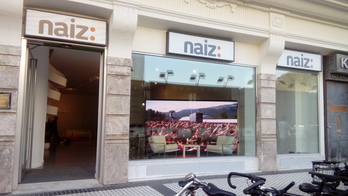 Zurriola etorbidean abian da erredakzio berria. (NAIZ)