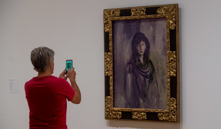 exposición 'De Van Gogh a Picasso. El legado Thannhauser' en el Guggenheim. (Luis JAUREGIALTZO / FOKU)