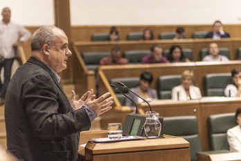Joseba Egibar, portavoz parlamentario del PNV. (Endika PORTILLO/FOKU)