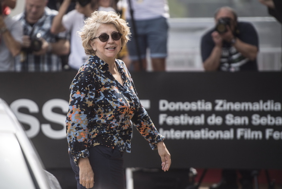 La cineasta Esther García, directora de ‘El ángel’. (Jagoba MANTEROLA/FOKU) La cineasta Esther García, directora de ‘El ángel’. (Jagoba MANTEROLA/FOKU)