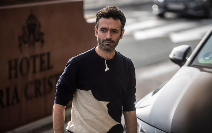 Rodrigo Sorogoyen en Donostia. (Jagoba MANTEROLA / FOKU)