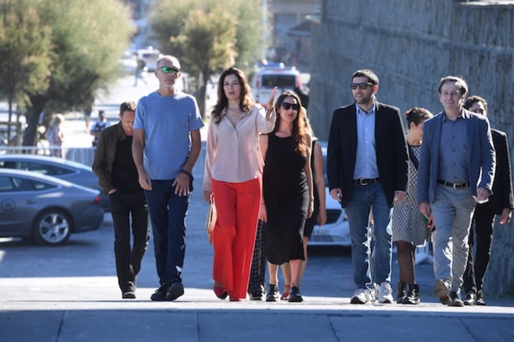 Filmeko lantaldea, photocallean.   Jon URBE | FOKU