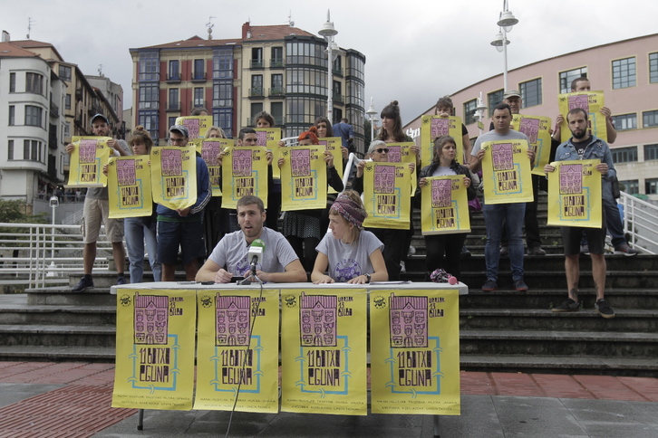 ‘Hamaika Botxo Eguna’ ekimenaren aurkezpena. (Aritz LOIOLA / FOKU)