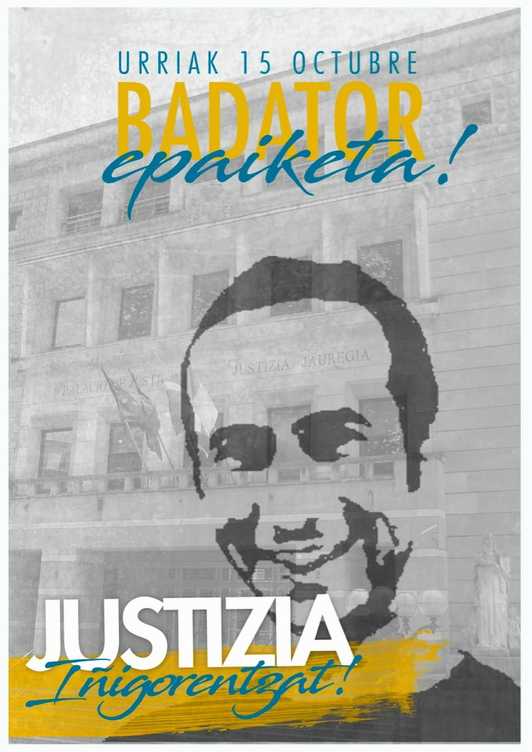 El juicio por la muerte de Iñigo Cabacas arranca el 15 de octubre.