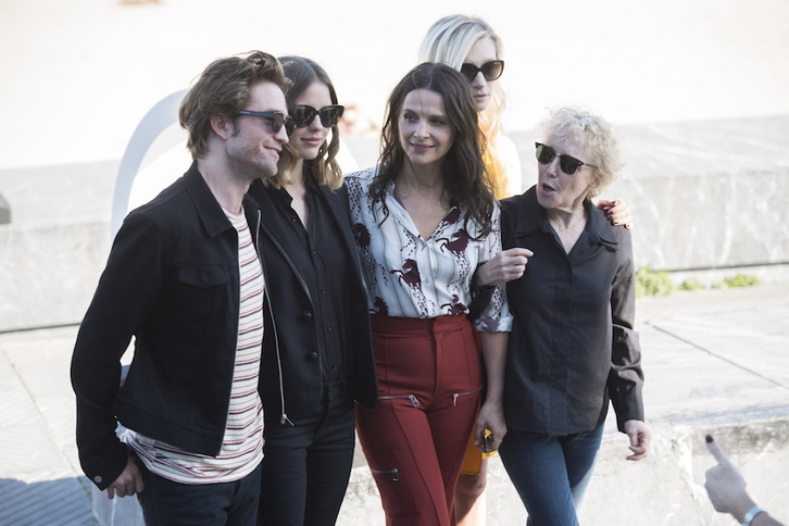 ‘High life’ filmeko lantaldea. (Juan Carlos RUIZ/FOKU)