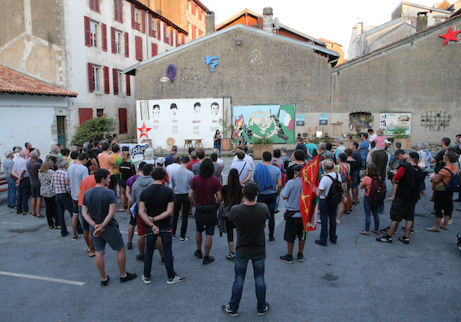 Le Gudari Eguna a pour objectif "d’affirmer l’engagement dans la lutte", selon Sortu. ©Bob EDME