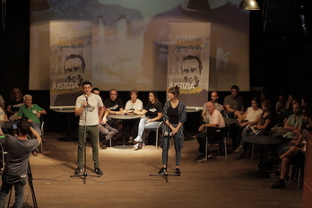 Presentación del manifiesto. (Aritz LOIOLA/FOKU)