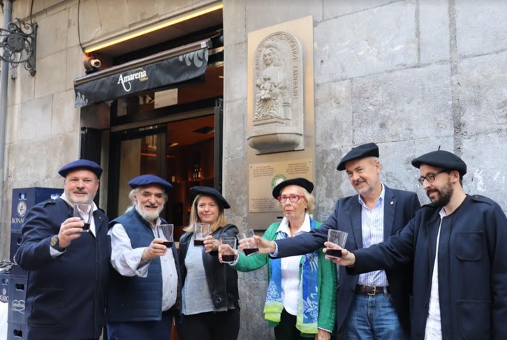 Presentación de la fiesta de los txikiteros.