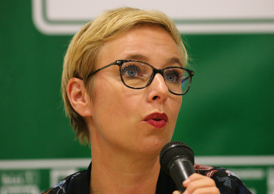 Clémentine Autain, députée de la France Insoumise était présente pour débatre sur les alternatives politiques.©BOBEDME