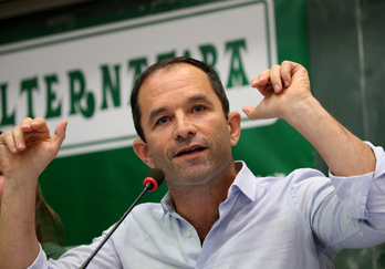 Le mouvement Génération.s était représenté par son leader Benoît Hamon. ©BOBEDME