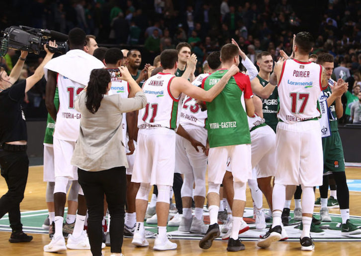 Baskonia se ha estrenado con victoria en esta Euroliga. (BASKONIA.COM)