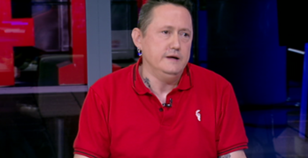 Fermin Muguruza en el Canal 24 Horas de TVE 