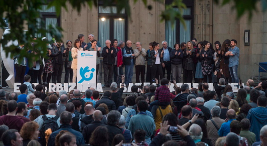 L’implication de la société civile du Pays Basque Nord dans la dynamique du processus de paix a été soulignée. ©JonURBE/FOKU
