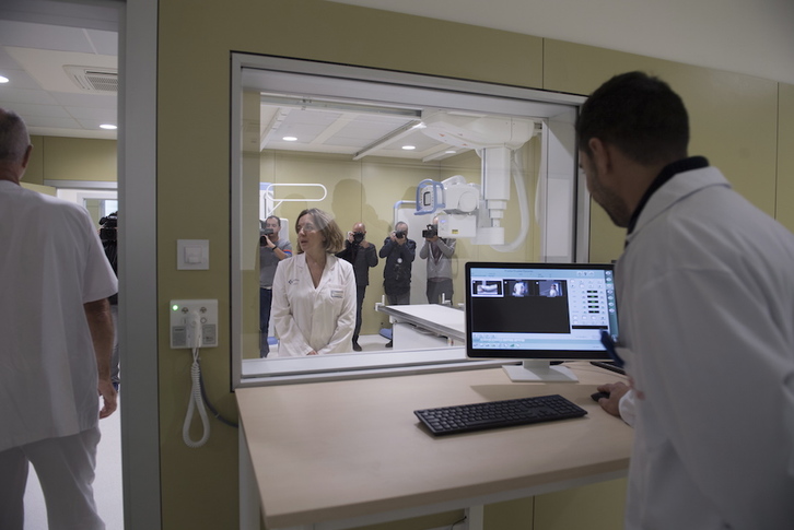 Instalaciones del nuevo hospital de Eibar. (Juan Carlos RUIZ / FOKU)