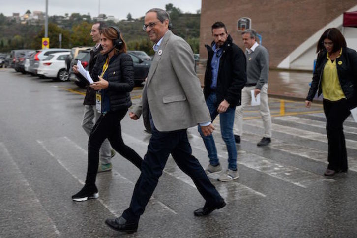 Torra, en una imagen de archivo. (Josep LAGO/AFP)