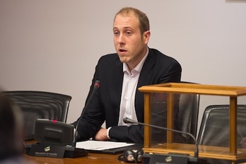Jokin Castiella ha sido elegido presidente de la comisión de investigación de Sodena. (PARLAMENTO DE NAFARROA)