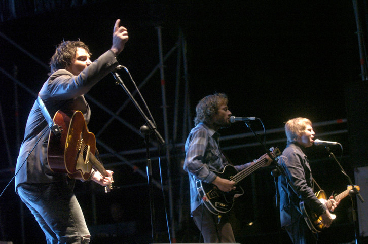 Actuación de Wilco en el Azkena Rock de 2005. (Juanan RUIZ/FOKU)