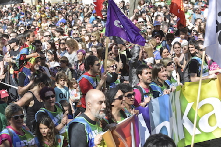 Apirilaren hasieran abiatuko da Korrika. (Idoia Zabaleta / FOKU)