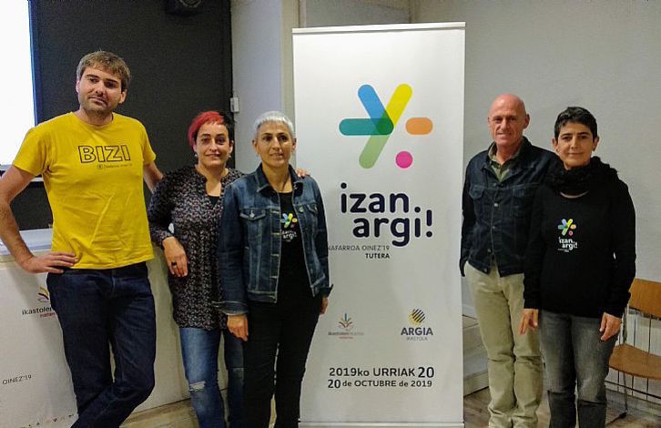 Presentación del logotipo y el lema del Nafarroa Oinez 2019. (www.nafarroaoinez.eus)