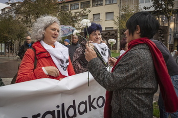 Acto institucional en el interior de la Cámara. (Endika PORTILLO/FOKU)