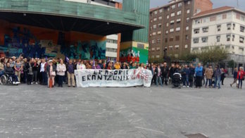 La Herriko Plaza de Barakaldo, este mediodía. (@goikodeustu)