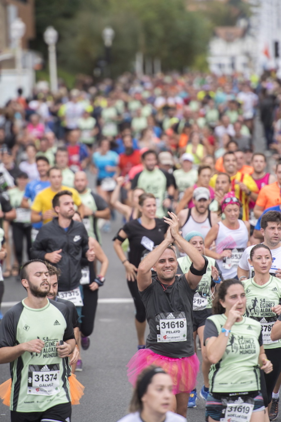Bada, lasterka dela, bestelakorik egiteko astirik duenik ere. (Juan Carlos RUIZ/FOKU)