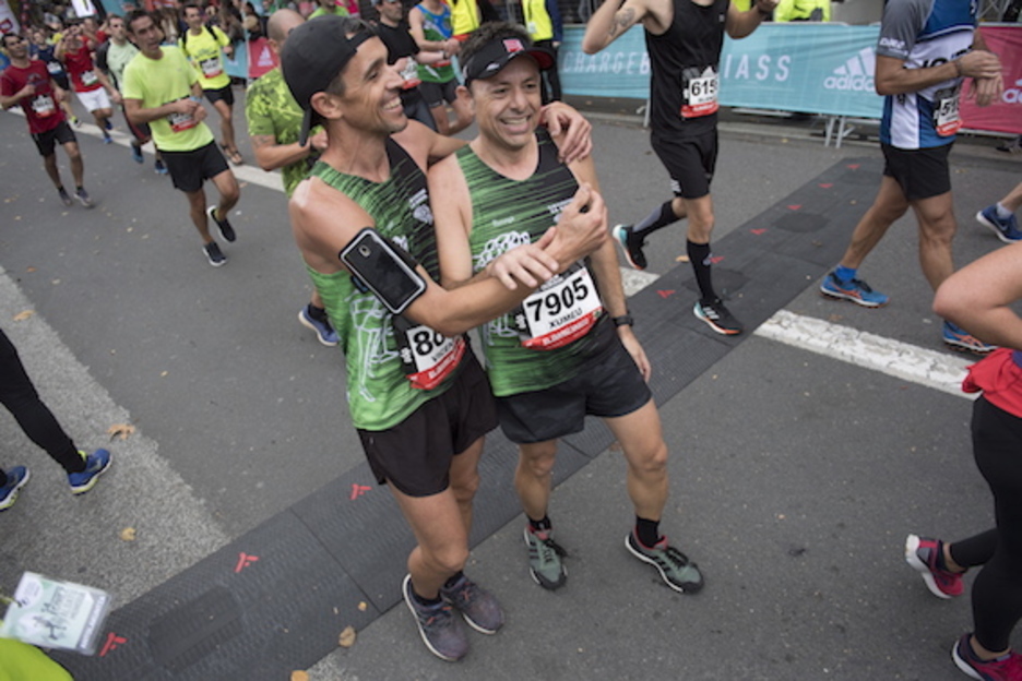 Bulebarreko helmugara iristea, garaipena. (Juan Carlos RUIZ/FOKU)