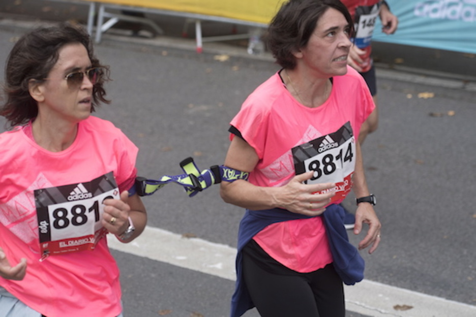 Eta lasterka egiteko ere banantzen ez direnak. (Juan Carlos RUIZ/FOKU)