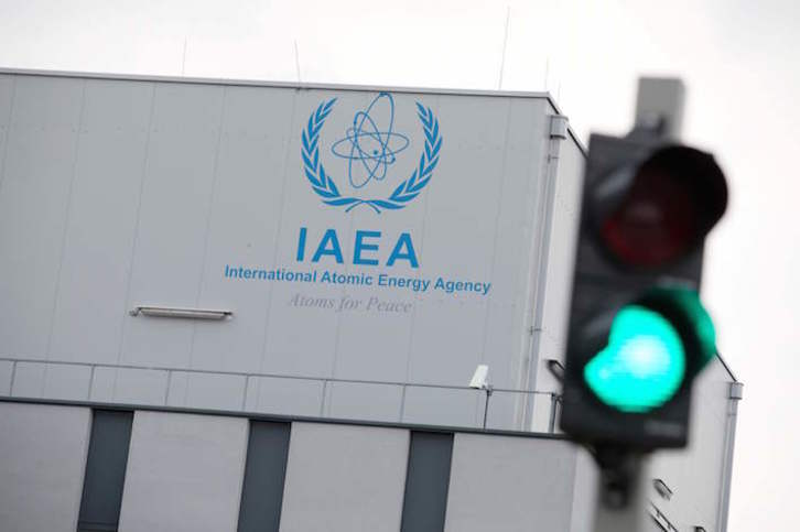 Instalaciones de la AIEA en Viena. (Alex HALADA/AFP)