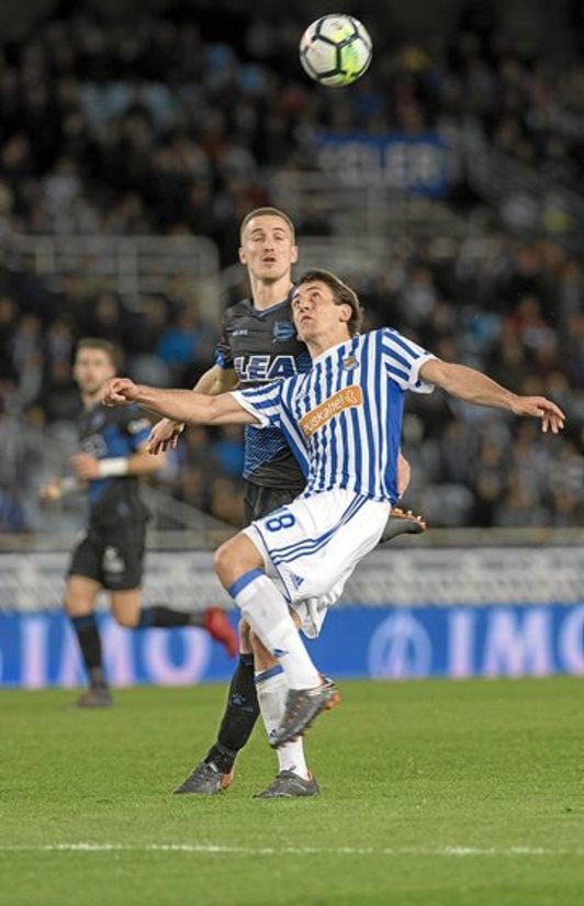 Mikel Oyarzabal a marqué trois buts en 11 matchs dans cette Liga. © J.C RUIZ / FOKU