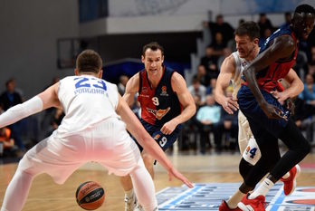 Baskonia ha caído en Montenegro ante el colista. (BASKONIA.COM)