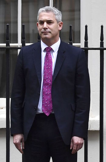 Stephen Barclay, en una imagen de archivo. (Ben STANSALL/AFP)