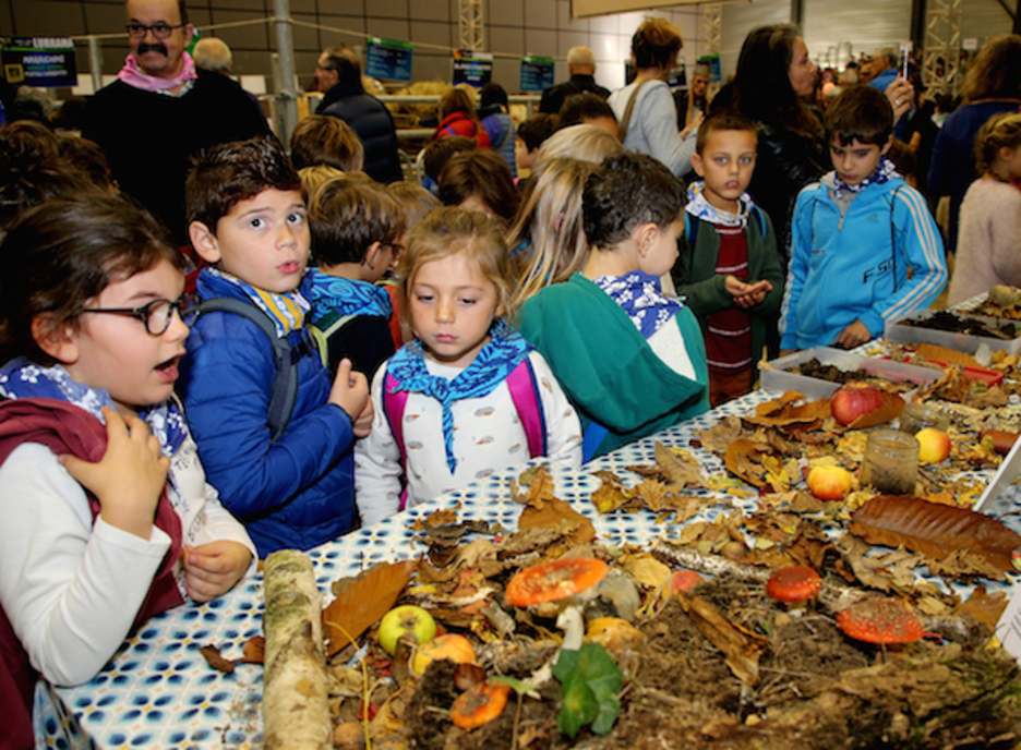 1000 ikasle inguru laborantzaren saloiera hurbildu dira azaroaren 16an. ©Bob EDME