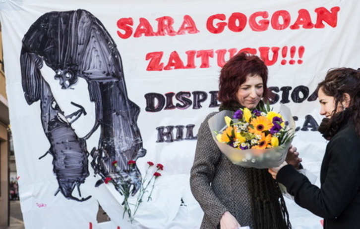 Acto de recuerdo a Sara Fernández. 