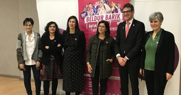 Emakunderen Beldur Barik programaren amaiera jaia ospatuko dute larunbatean Gasteizen. (IREKIA)