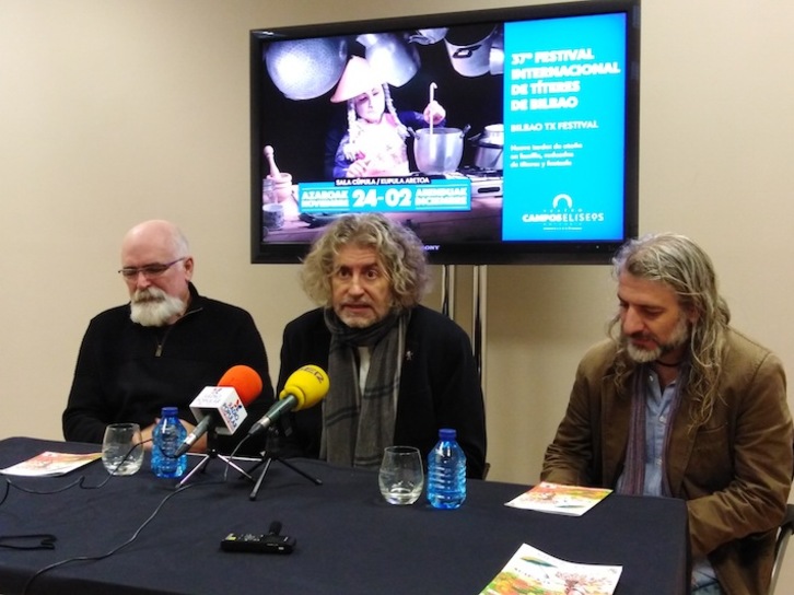 Presentación del Festival Internacional de Títeres de Bilbo.