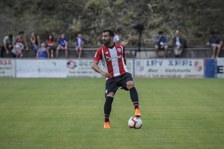 Mikel Balenziaga es optimista.  Aritz LOIOLA | FOKU