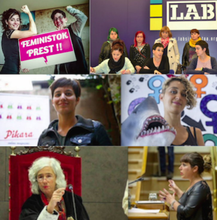 6 gako 6 emakumeren ahotsetik indarkeria matxistari aurre egiteko