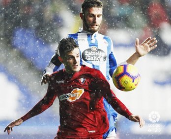 Depor Osasunari nagusitu zaio Riazorreko euripean. (@CAOsasuna)